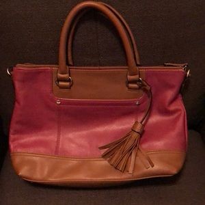 Leather Tignanello Handbag